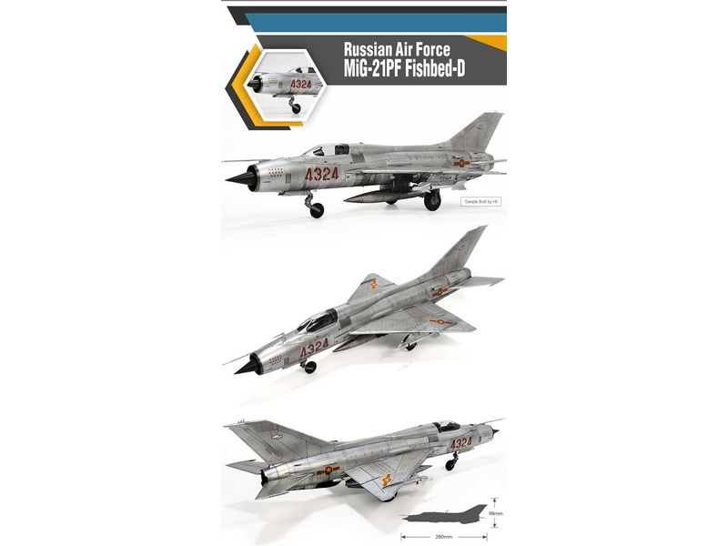 Academy MiG-21PF Fishbed-D (1:48)