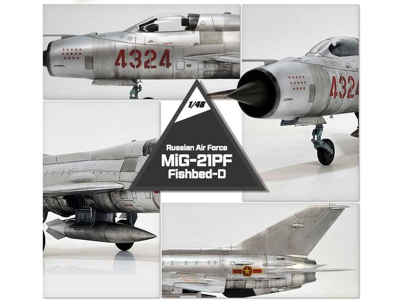 Academy MiG-21PF Fishbed-D (1:48)