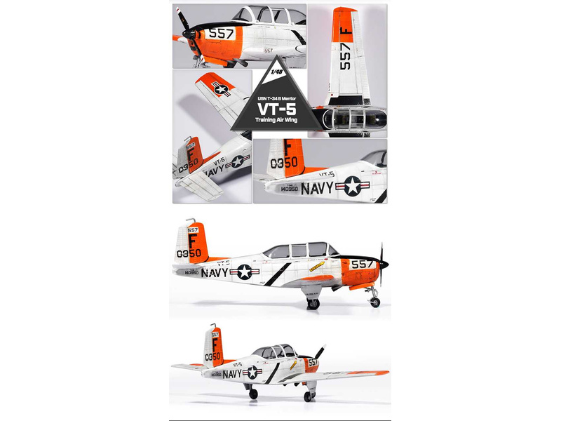 Academy T-34B Mentor VT-5 USN (1:48)