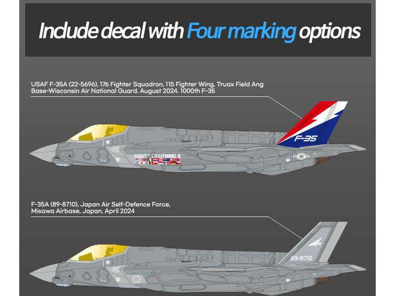 Academy F-35A Lightning II 1000th (1:72)
