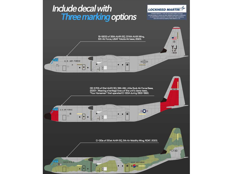 Academy C-130J-30 Super Hercules (1:144)