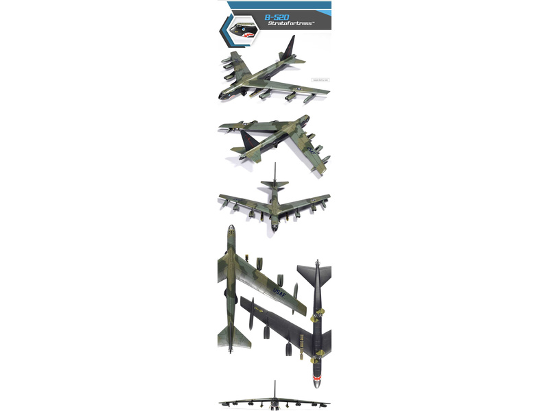 Academy Boeing B-52D Stratofortress (1:144)