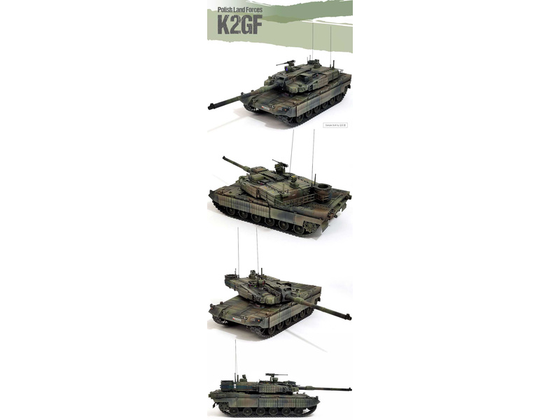 Academy K2GF Polish Land Forces (1:35)
