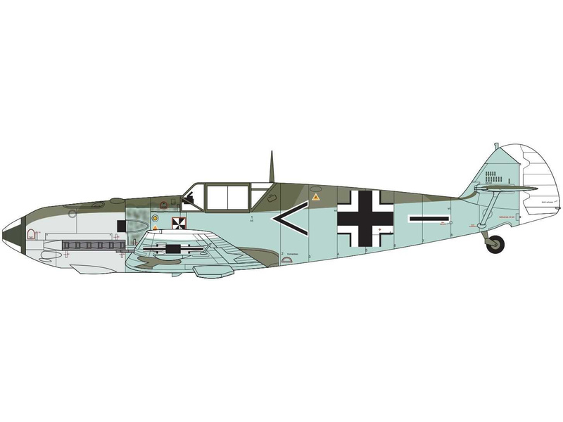 Airfix Messerschmitt Bf-109E-3/E-4 (1:48)