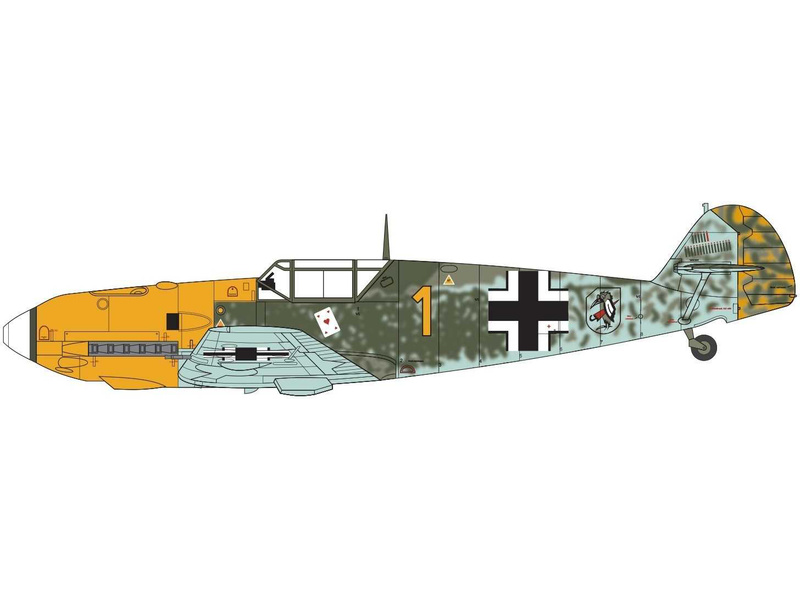 Airfix Messerschmitt Bf-109E-3/E-4 (1:48)