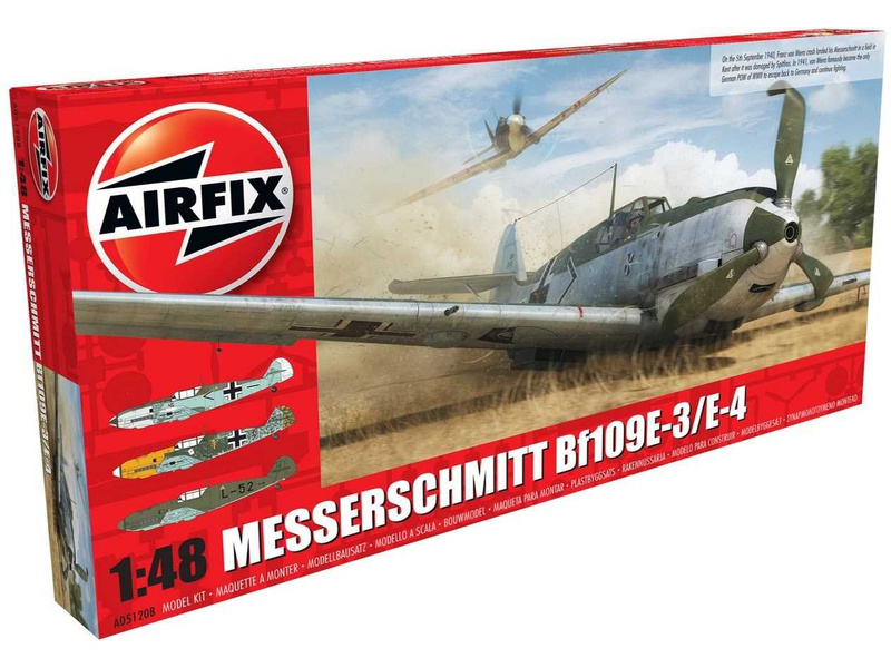 Airfix Messerschmitt Bf-109E-3/E-4 (1:48)