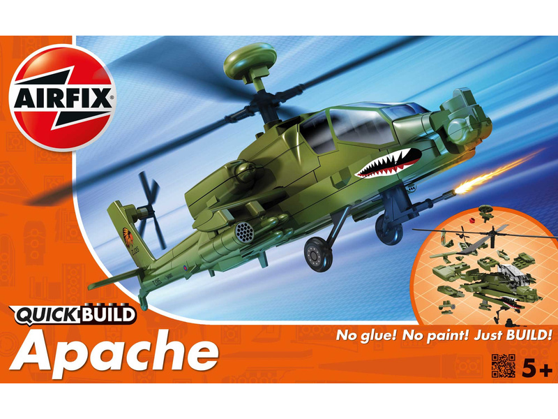 Airfix Quick Build vrtulník Boeing Apache