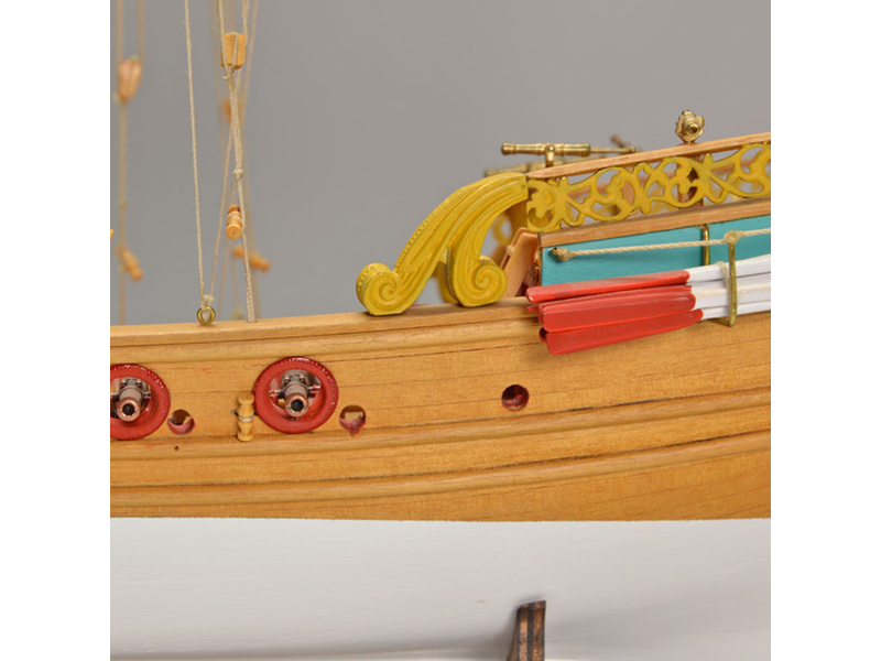 AMATI Sciabecco pirátská loď 1753 1:60 kit