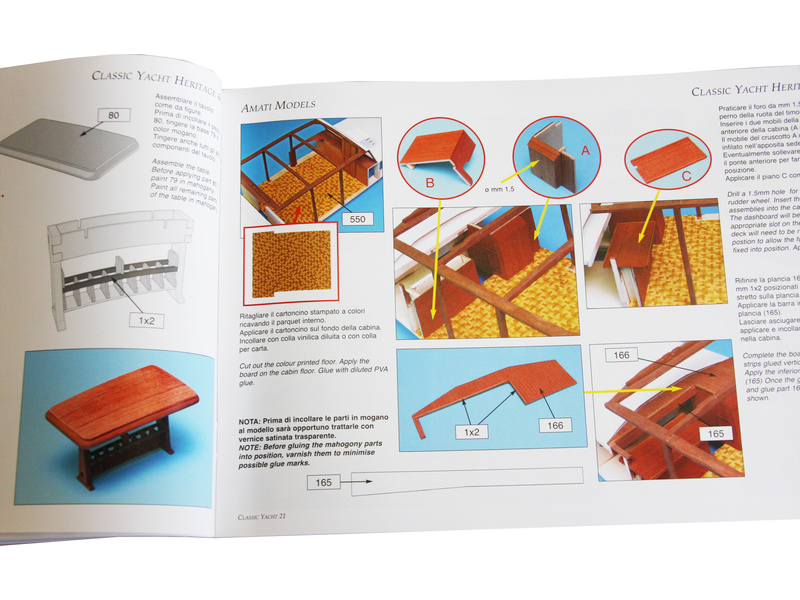 AMATI Grand Banks motorová jachta 1967 1:20 kit
