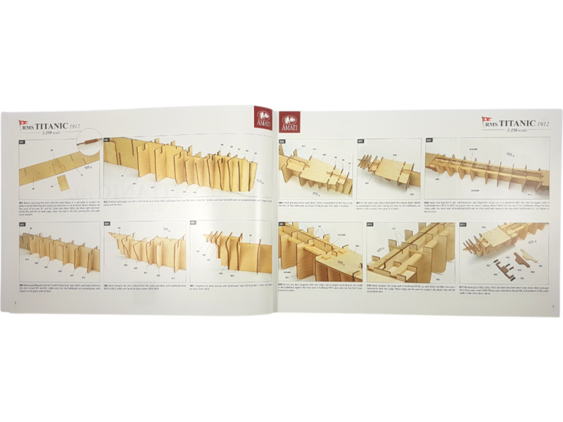 AMATI R.M.S. Titanic 1:250 kit (verze 2025)