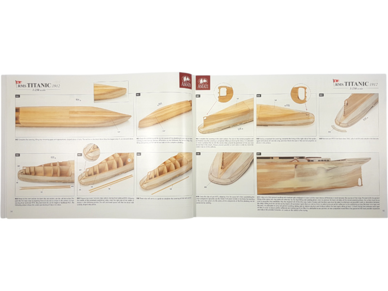 AMATI R.M.S. Titanic 1:250 kit (verze 2025)
