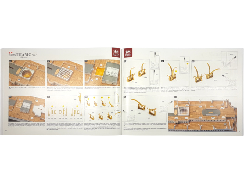 AMATI R.M.S. Titanic 1:250 kit (verze 2025)