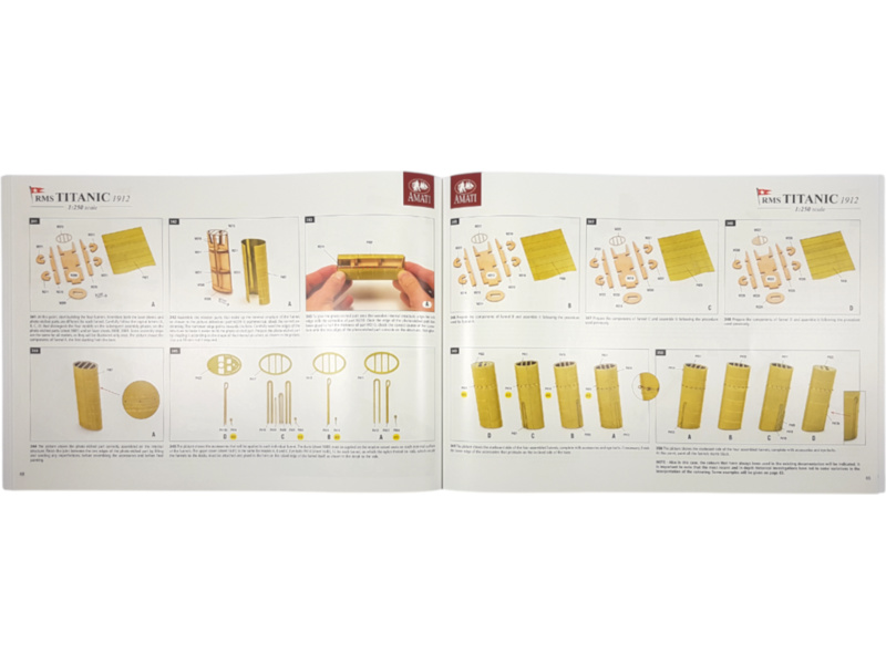 AMATI R.M.S. Titanic 1:250 kit (verze 2025)