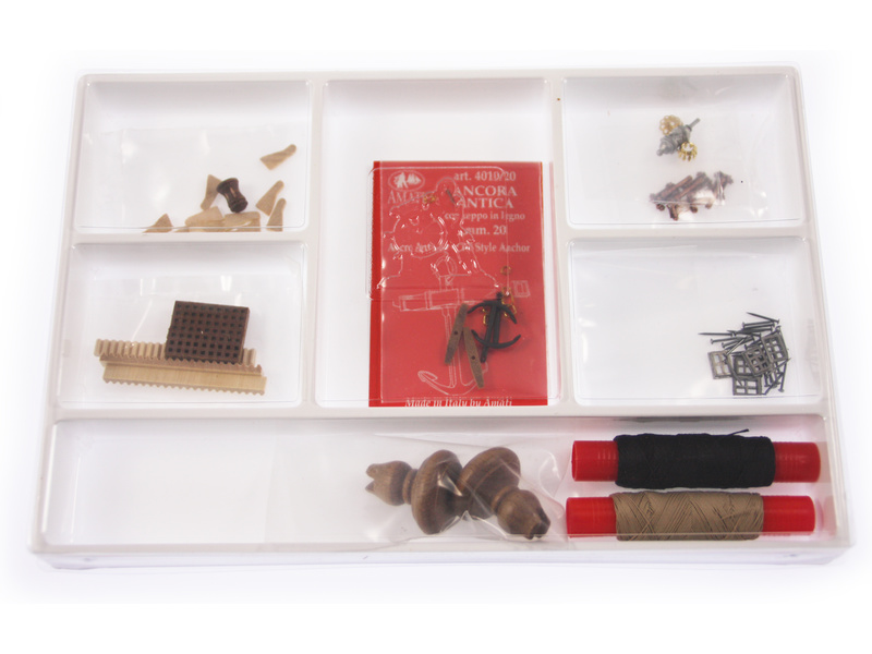 AMATI Elizabethan galeóna 1:135 First step kit