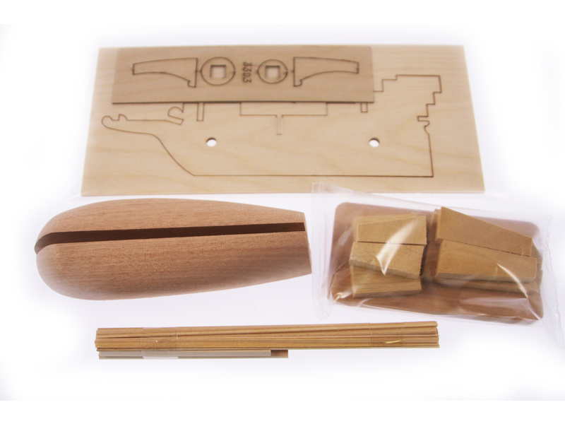 AMATI Elizabethan galeóna 1:135 First step kit