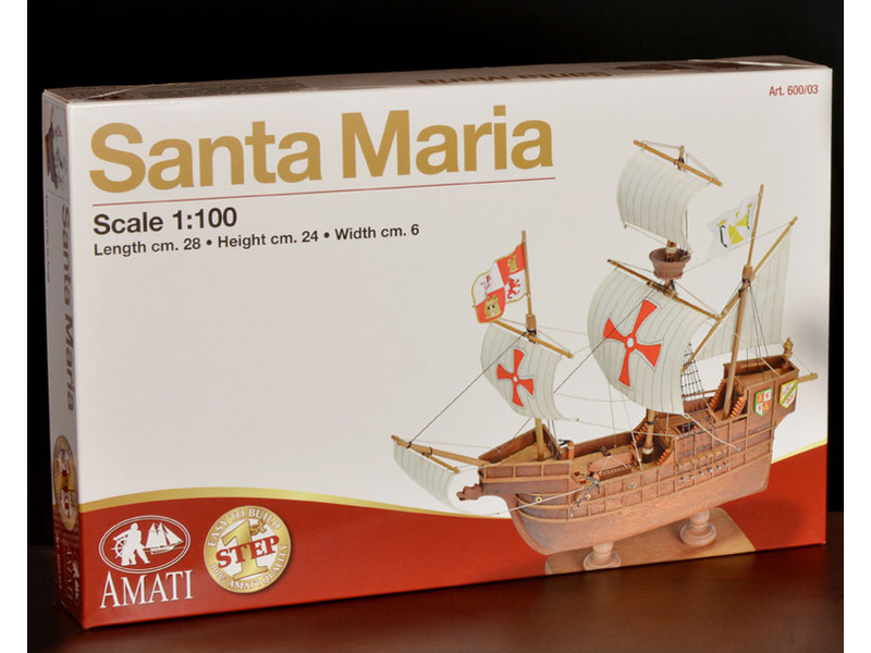 AMATI Santa Maria 1:100 First step kit
