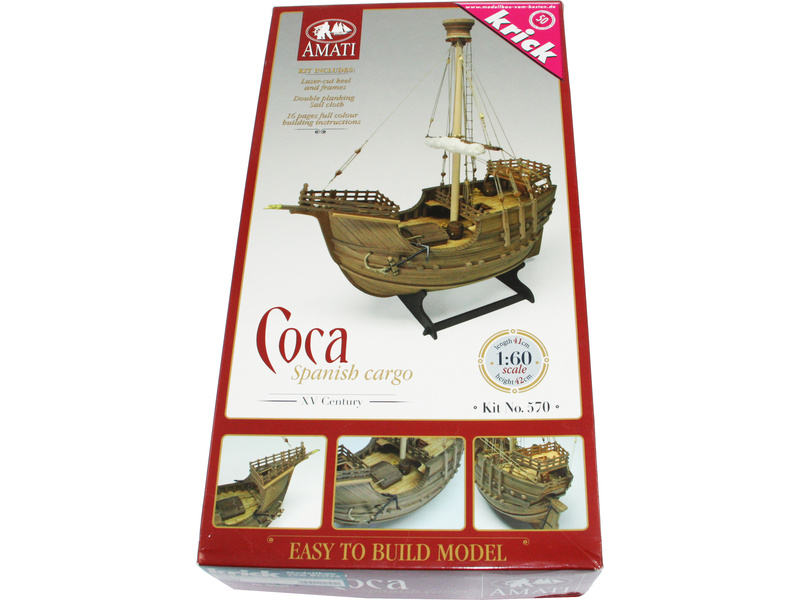 AMATI Coca - Karacke 15. století 1:60 kit