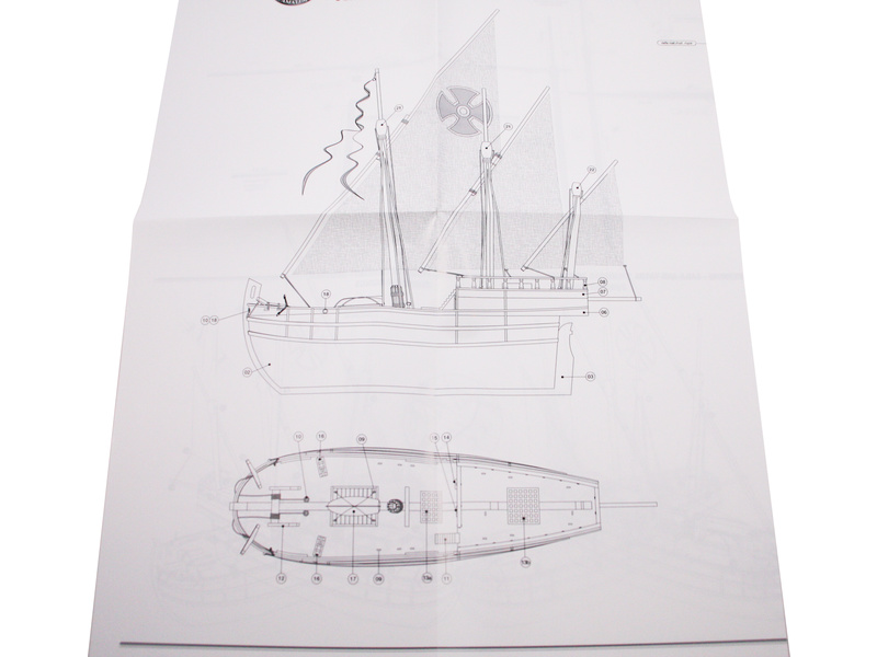 AMATI Nina 1:135 kit
