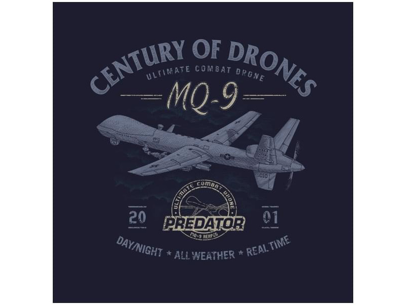 Antonio pánské tričko Dron MQ-9 Reaper S