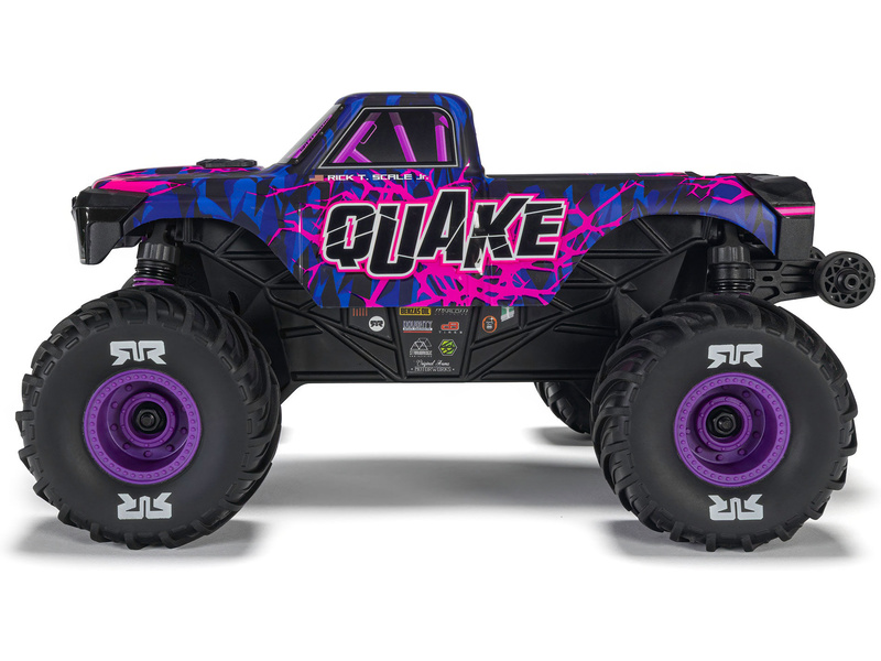 Arrma Quake Grom 1:16 4WD Smart RTR fialová