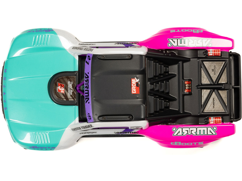 Arrma Mojave Grom 223S BLX 1:18 4WD RTR bílá
