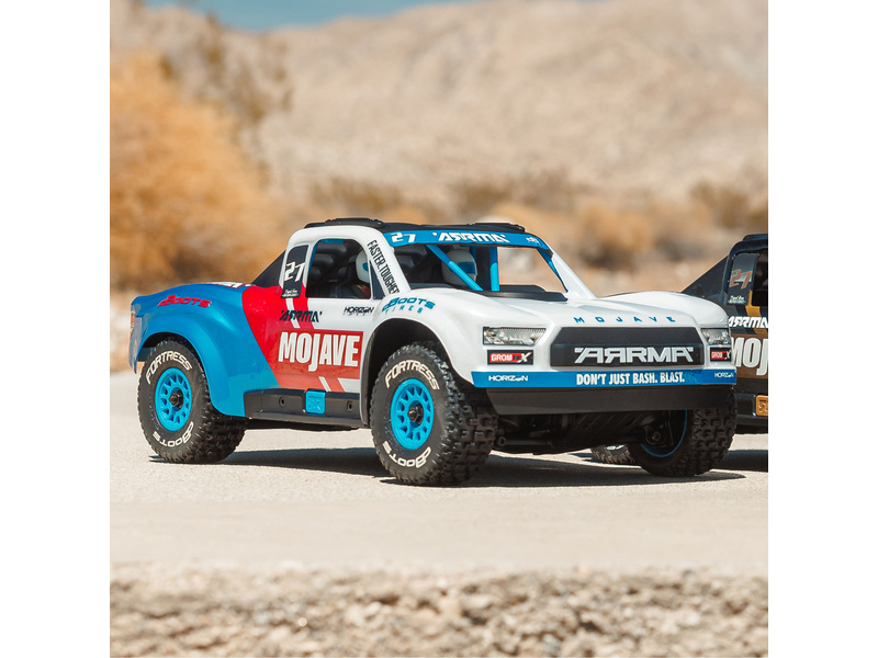 Arrma Mojave Grom 223S BLX 1:18 4WD RTR bílá