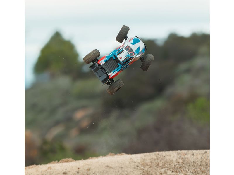 Arrma Mini Kraton 3S DSC BLX 1:16 4WD RTR tyrkysová/růžová