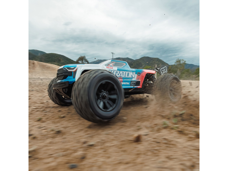 Arrma Mini Kraton 3S DSC BLX 1:16 4WD RTR tyrkysová/růžová