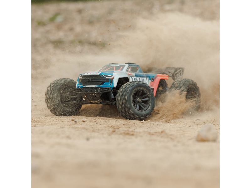 Arrma Mini Kraton 3S DSC BLX 1:16 4WD RTR tyrkysová/růžová