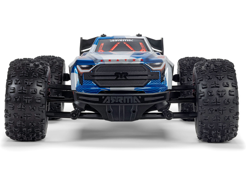 Arrma Mini Kraton 3S DSC BLX 1:16 4WD RTR červená/modrá