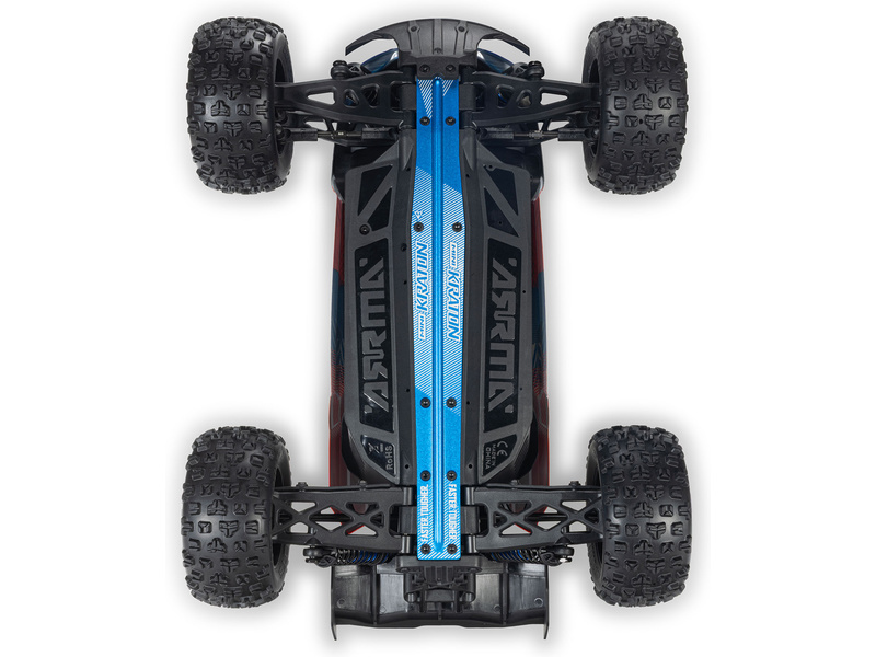Arrma Mini Kraton 3S DSC BLX 1:16 4WD RTR červená/modrá