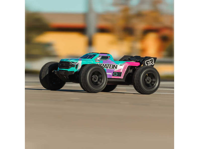 Arrma Mini Kraton 3S DSC BLX 1:16 4WD RTR červená/modrá