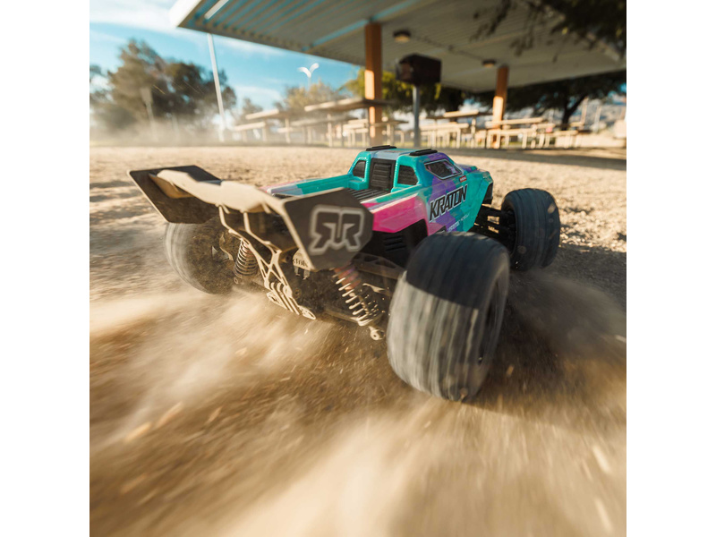 Arrma Mini Kraton 3S DSC BLX 1:16 4WD RTR červená/modrá