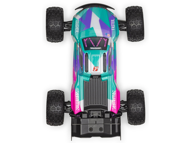 Arrma Mini Kraton 3S DSC BLX 1:16 4WD RTR červená/modrá