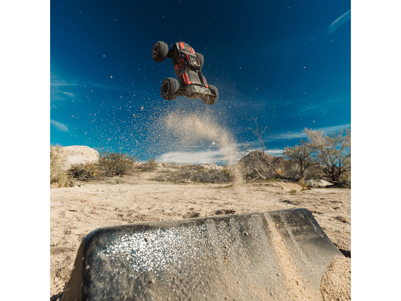 Arrma Mini Kraton 3S DSC BLX 1:16 4WD RTR Basic černá/červená