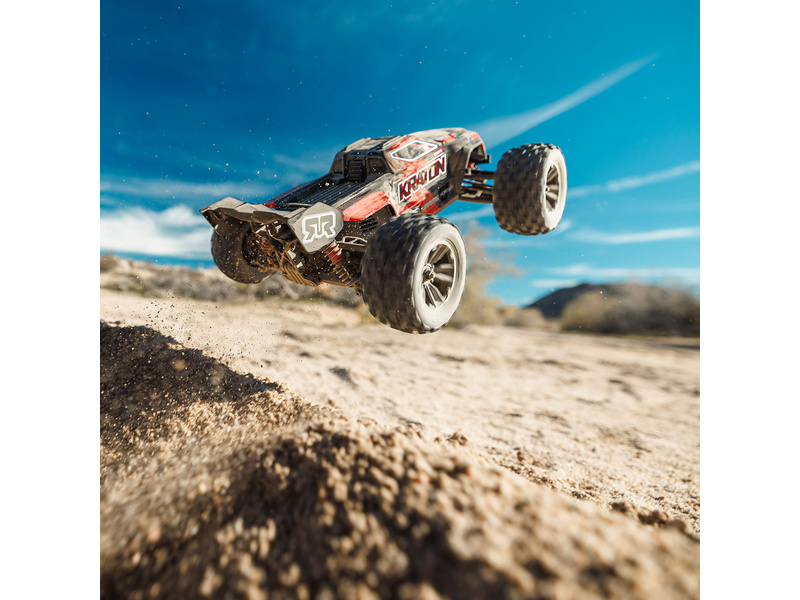 Arrma Mini Kraton 3S DSC BLX 1:16 4WD RTR Basic černá/červená