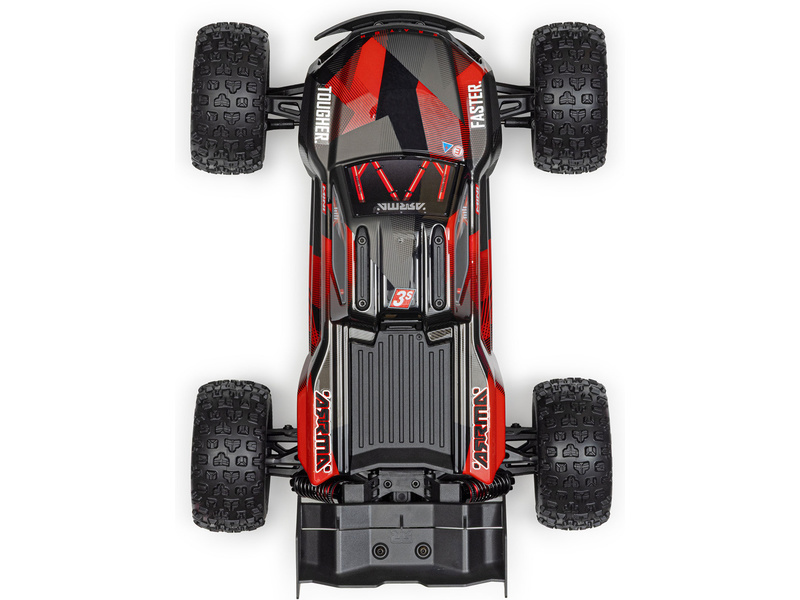 Arrma Mini Kraton 3S DSC BLX 1:16 4WD RTR Basic černá/červená