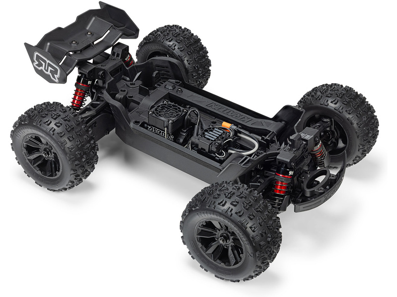 Arrma Mini Kraton 3S DSC BLX 1:16 4WD RTR Basic černá/červená