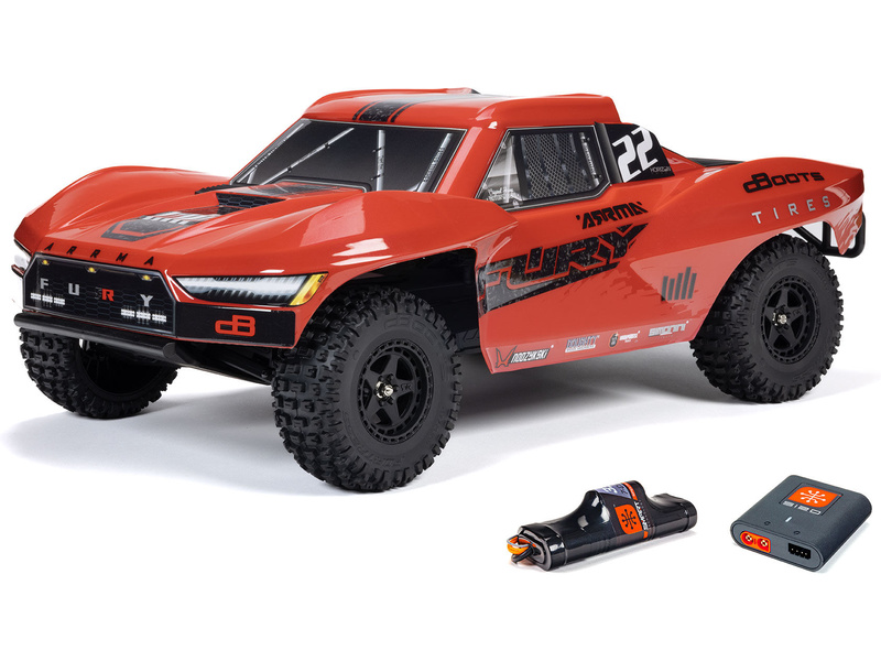 Arrma Fury Mega 550 1:10 RTR modrá