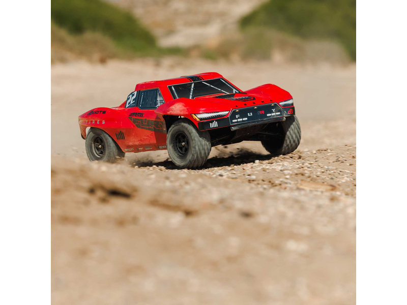 Arrma Fury Mega 550 1:10 RTR červená