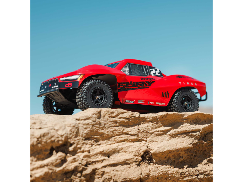 Arrma Fury Mega 550 1:10 RTR modrá