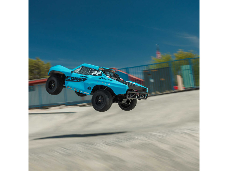 Arrma Fury Mega 550 1:10 RTR modrá