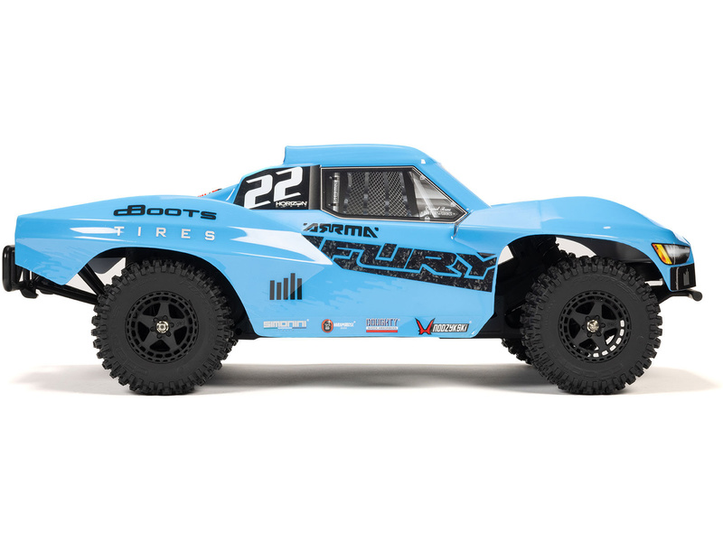Arrma Fury Mega 550 1:10 RTR modrá