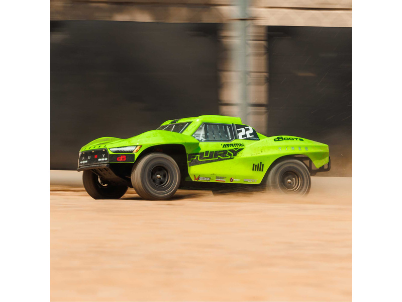 Arrma Fury Mega 550 1:10 RTR Basic zelená