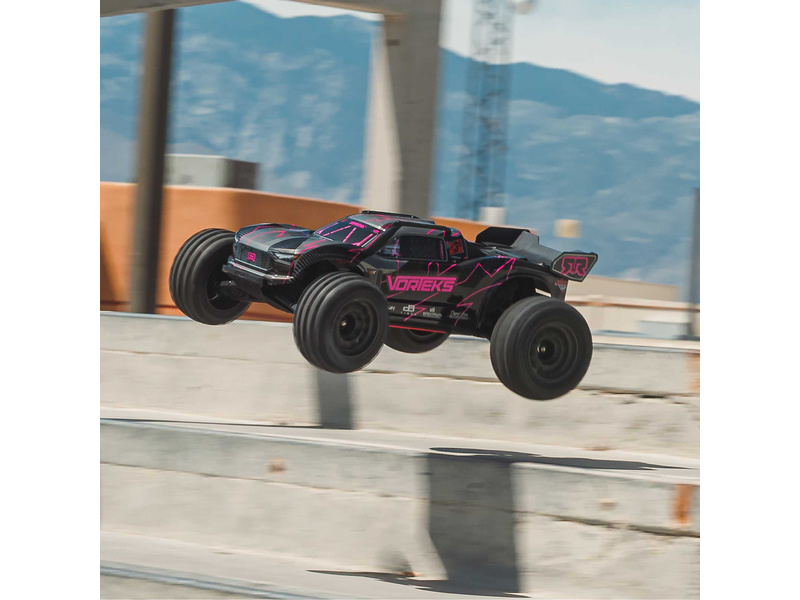 Arrma Vorteks 223S BLX DSC 2WD 1:10 RTR růžová