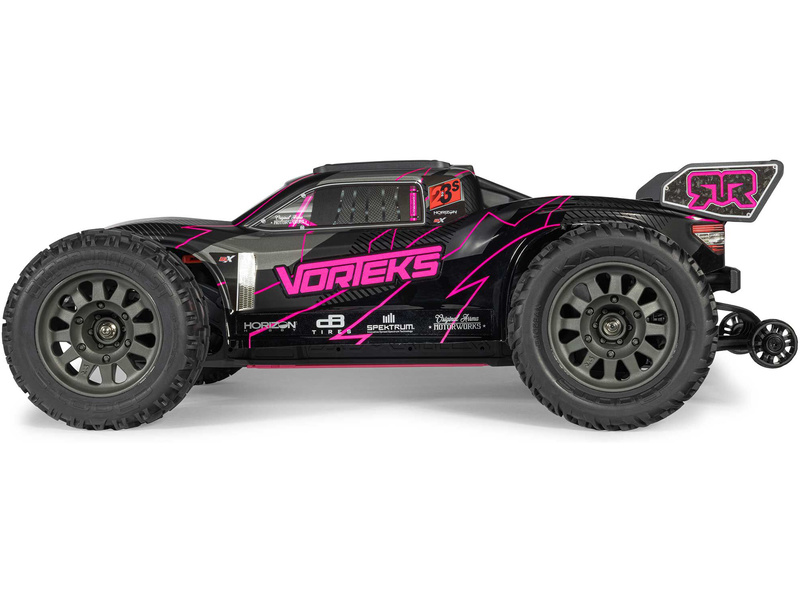 Arrma Vorteks 223S BLX DSC 2WD 1:10 RTR růžová
