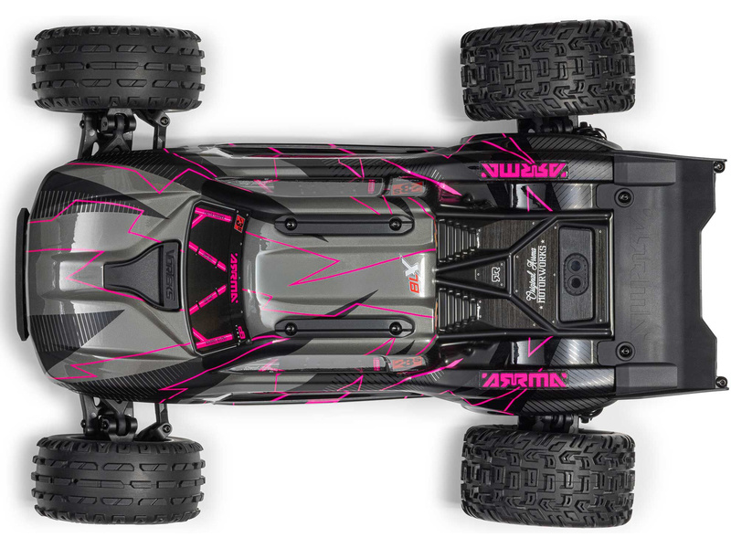 Arrma Vorteks 223S BLX DSC 2WD 1:10 RTR růžová