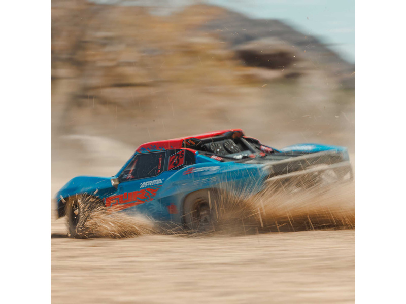 Arrma Fury 223S BLX 2WD 1:10 RTR DSC fialová