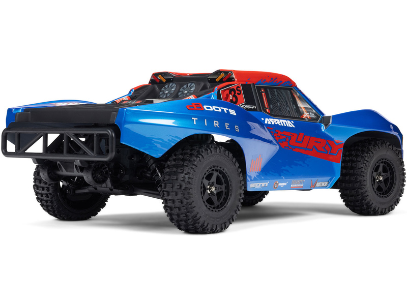 Arrma Fury 223S BLX 2WD 1:10 RTR DSC zelená