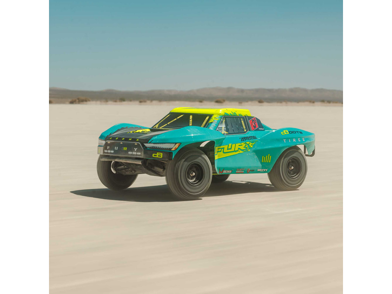 Arrma Fury 223S BLX 2WD 1:10 RTR DSC zelená